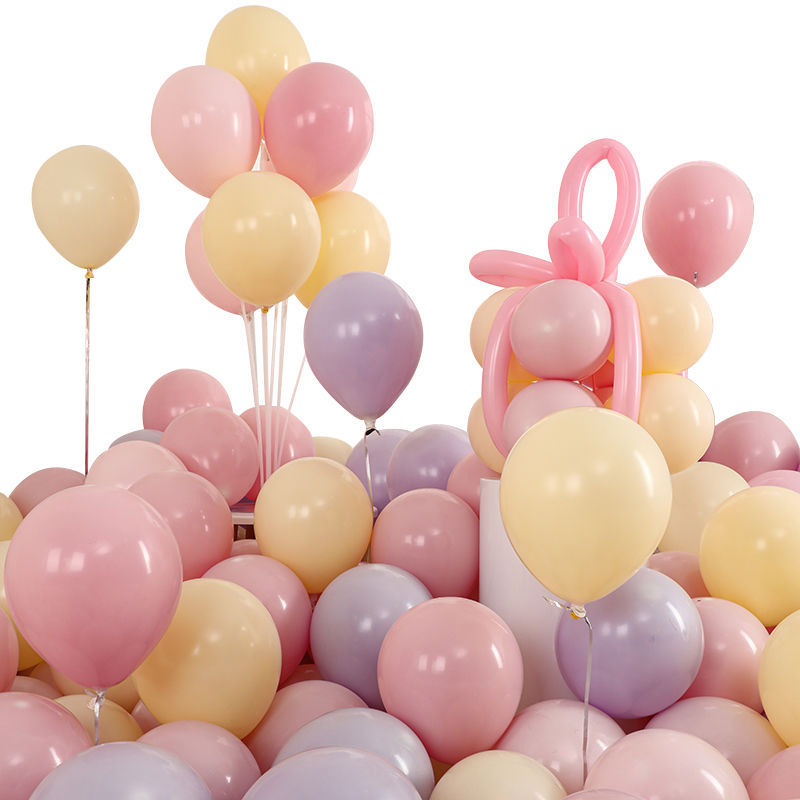 Macaron Balloon 18-Inch 12-Inch 10-Inch 5-Inch Rubber Balloons Holiday Wedding Party Balloon Decoration Balloon