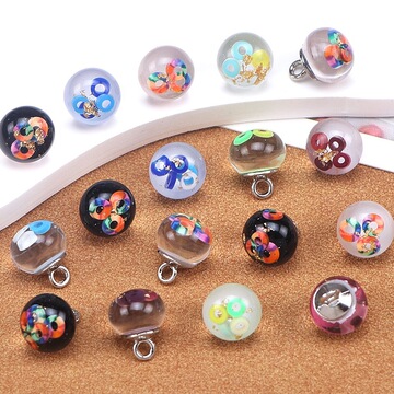 旗袍针织衫珍珠扣汉服唐装连衣裙镶钻珠子纽扣衬衫时装装饰扣扣子