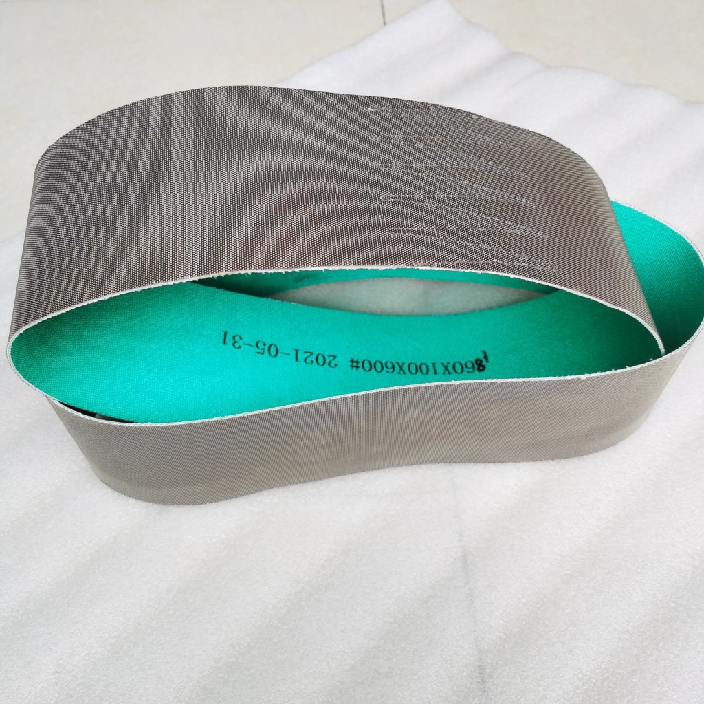 电镀金刚石砂带超硬工件表面抛光砂带亚光镜面磨抛金钢石树脂沙带