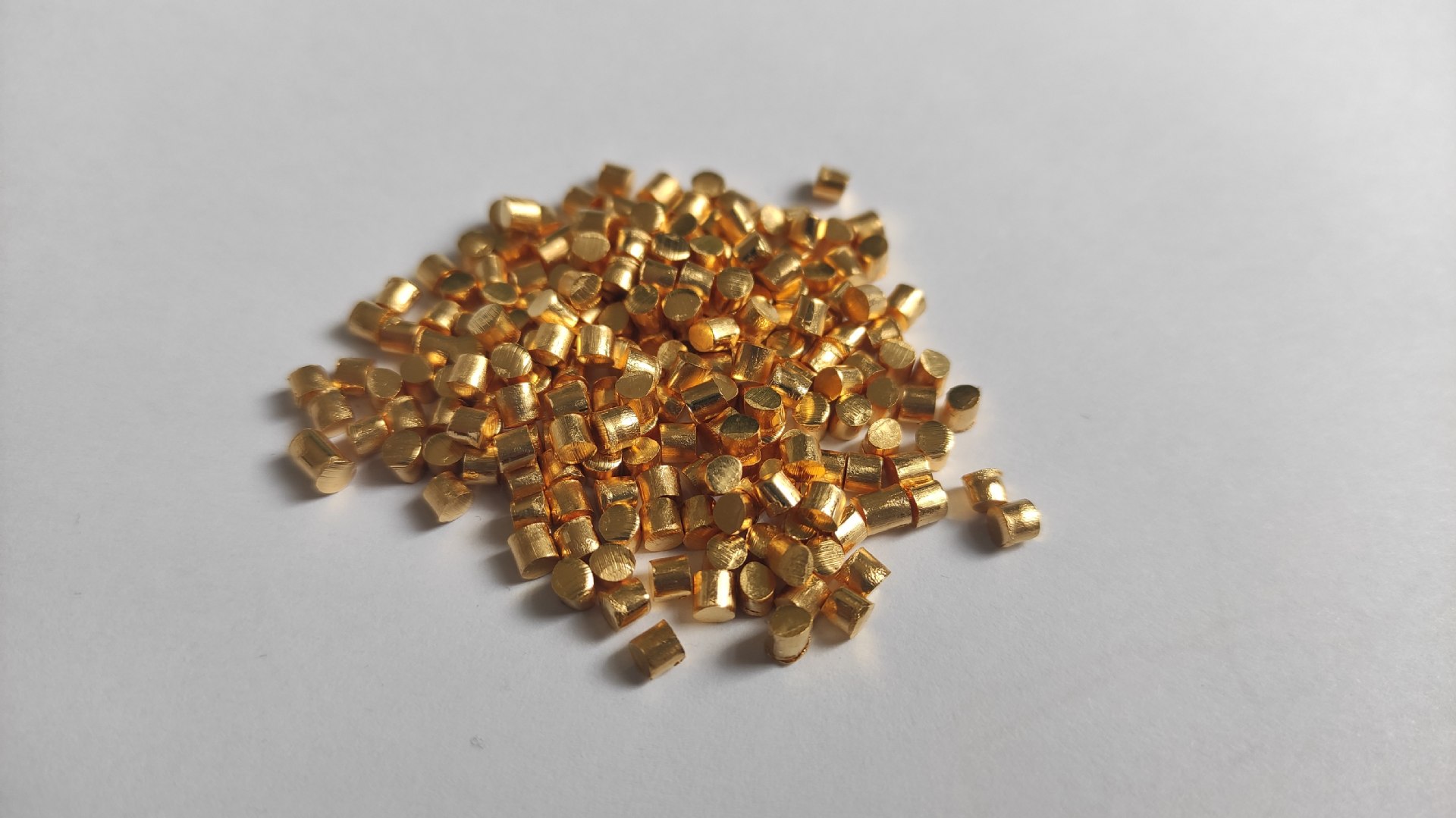 现货高纯5n溅射镀膜金颗粒金蒸发料纯金靶材