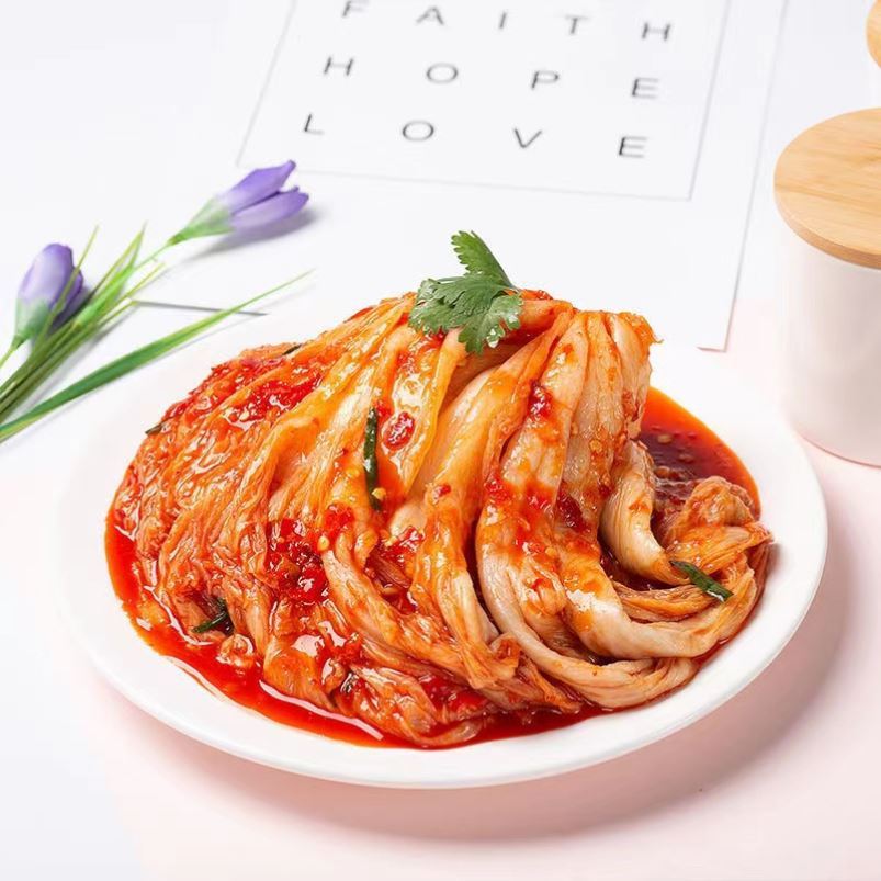 新日期辣白菜韩式泡菜咕咕熊下饭菜腌制袋装朝鲜咸菜东北韩国泡菜