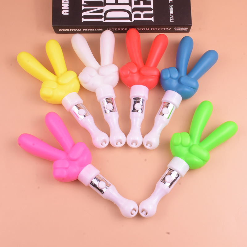 New Light Stick Bar Dance Cheer Support Props Five-Pointed Star Love Glow Stick Toy Concert Gift