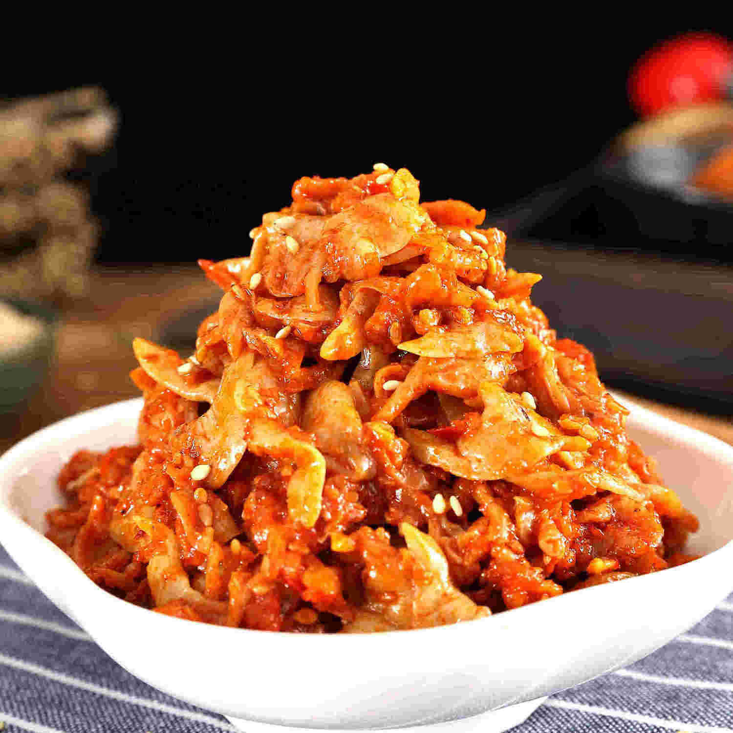 朝鲜族拌蚬子尖嘎啦肉1袋250g 包邮蚬子尖延吉风味蒜香美食