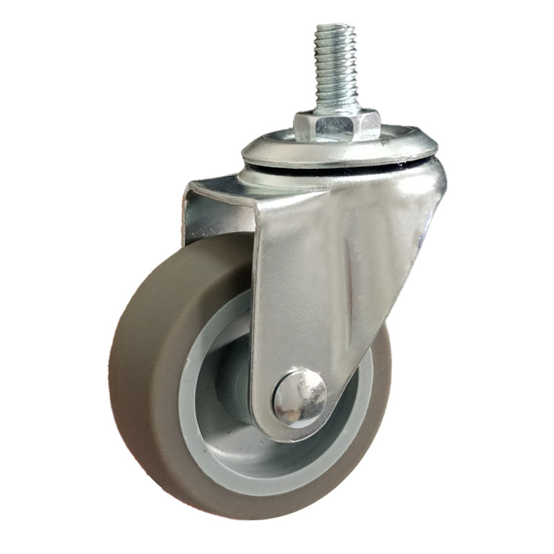 5寸 2寸万向轮厂家 /屏风脚轮2寸丝杆万向轮 静音轮