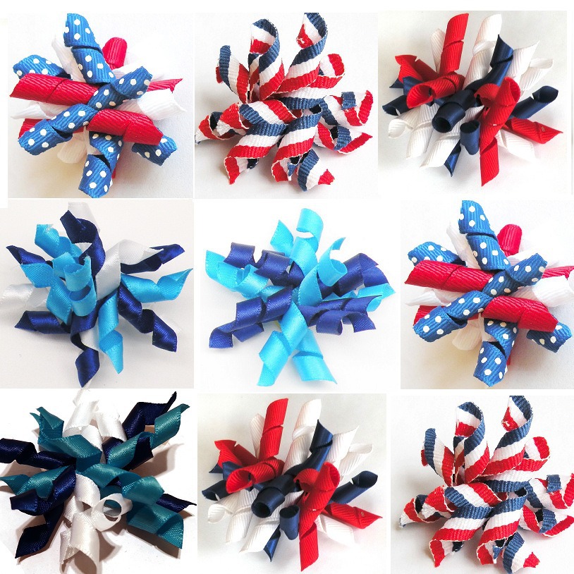 New Pet Headdress Flower Pet Headdress Red Blue White Pet Headdress Flower Roll Band