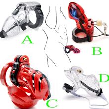 4 Types Electroshock Penis Ring Lock Cock Cage Adult Sex Toy