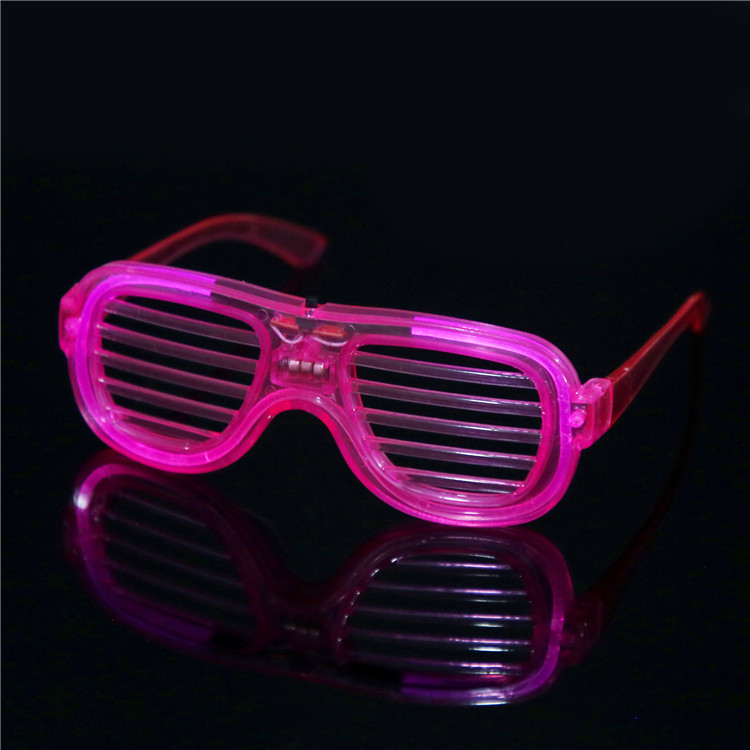 Luminous Glasses Blinds Led Glasses Glasses Fluorescent Luminescent Glass Glasses Bar Activity Supplies Children's Luminous Toys