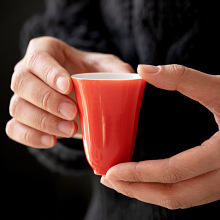 主人杯茶杯品茗杯单杯陶瓷个人杯子功夫茶具高杯闻香杯小茶碗