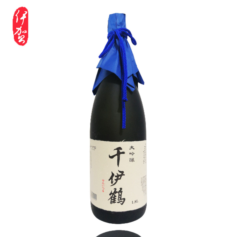 日本原装进口千伊鹤大吟酿清酒1800ml日本料理店酸甜酒发酵酒批发