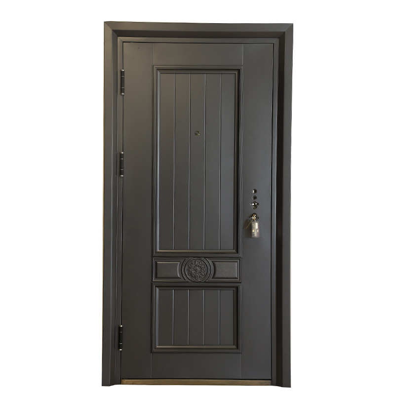 厂家直供防爆铸铝门家用金属防盗门隔音入室进户门可定制