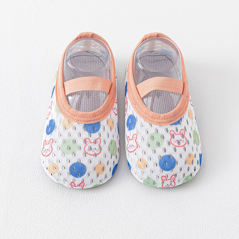 Baby Floor Shoes Summer Thin Interior Home Non-Slip Cool-Proof Soft Bottom Toddler Shoes for Baby Early Education Baby Shoes