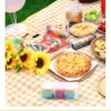 Mat outdoors Picnic mat thickening Picnic cloth Spring Foreshadowing Portable Field Lawn Cushion Mat On behalf of