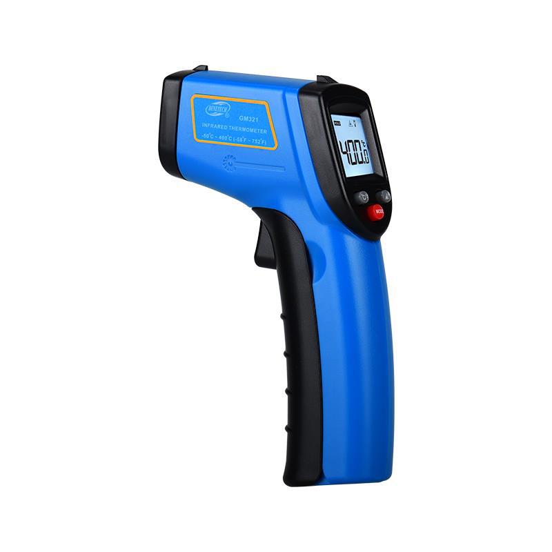 标智红外线测温仪工业测温枪测水温油温测量仪厨房烘焙温度计商用