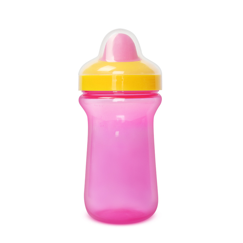 Infant No-Spill Cup Pp Large-Capacity Water Cup Baby Drinking Water Portable Water Cup Drop-Resistant Sippy Cup Maternal and Child Wholesale