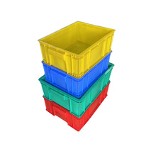 加厚周转箱 塑料长方形工具箱 零件盒收纳螺丝物料运输胶框