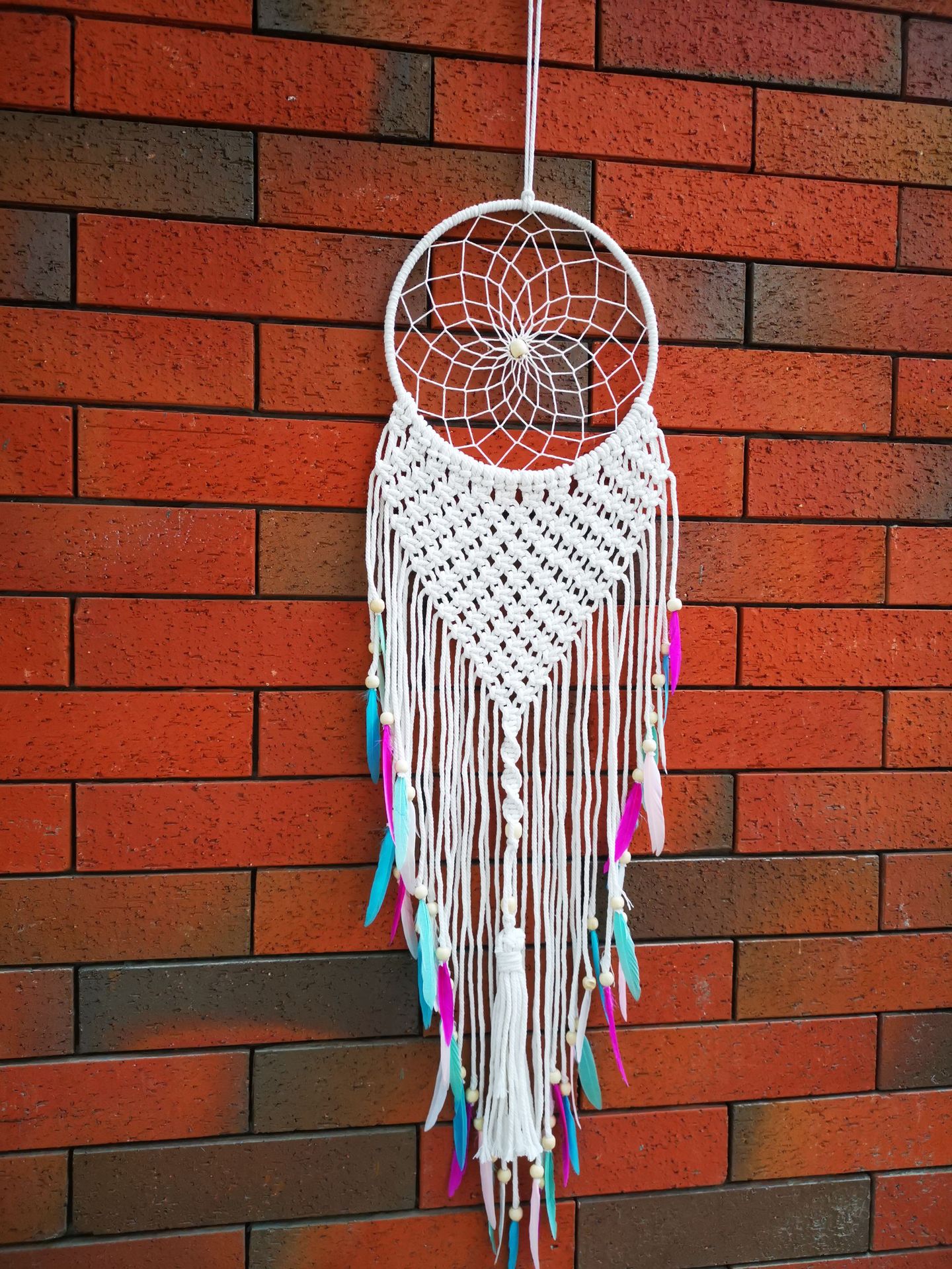 主营产品:手工编织挂毯;壁饰;壁挂;绳编工艺品;棉绳di