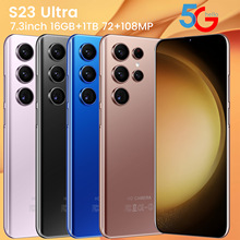 跨境手机 S23 Ultra 7.3英寸高清大屏 500万像素 一体机 （1+16）