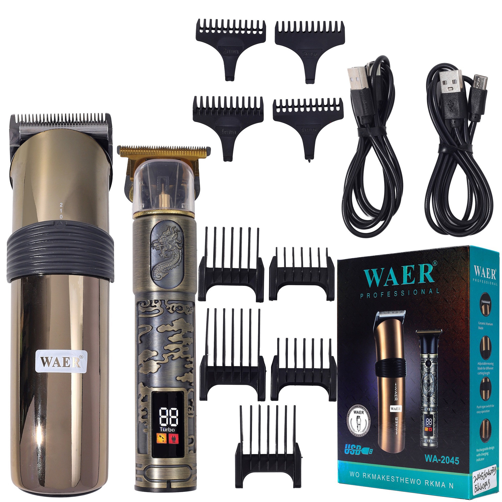 WAER跨境货源 电推剪发廊理发器电子推子理发器厂家批发