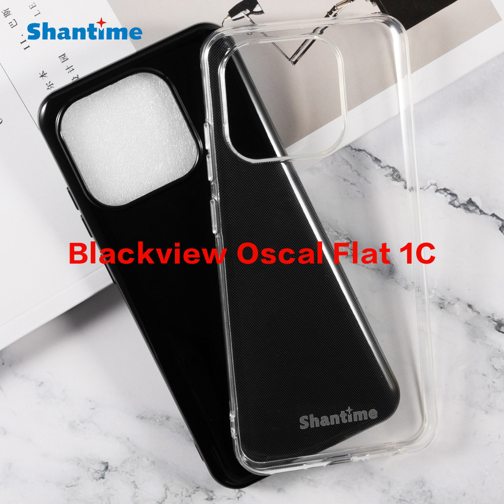 适用Blackview Oscal Flat 1C手机壳翻盖手机皮套TPU布丁套软壳