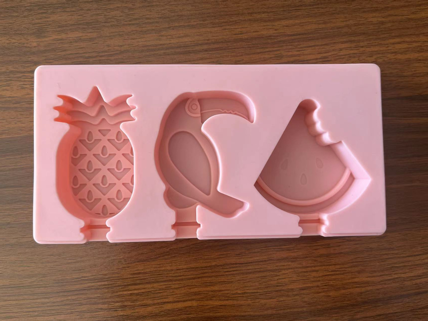 硅胶雪糕模冰淇淋diy家用水果硅胶儿童手工自制冰棍冰棒模具神器