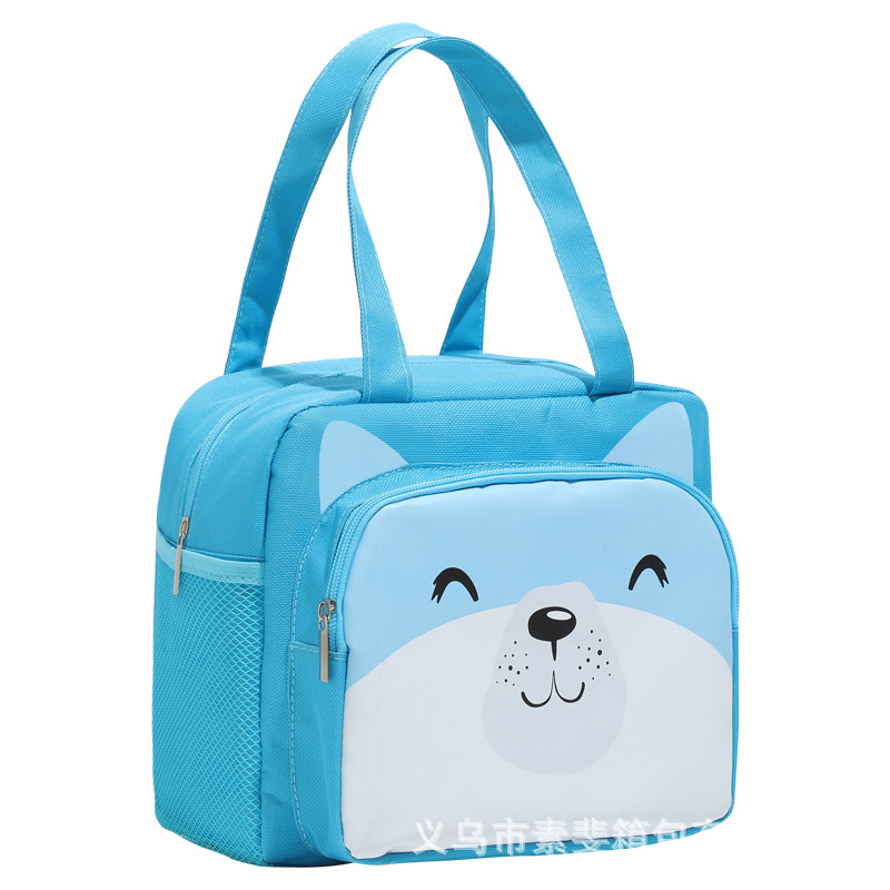 Factory Direct Sales New Insulated Bag Large Capacity Cartoon Portable Lunch Bag Outdoor Picnic Bag Student Lunch Bag