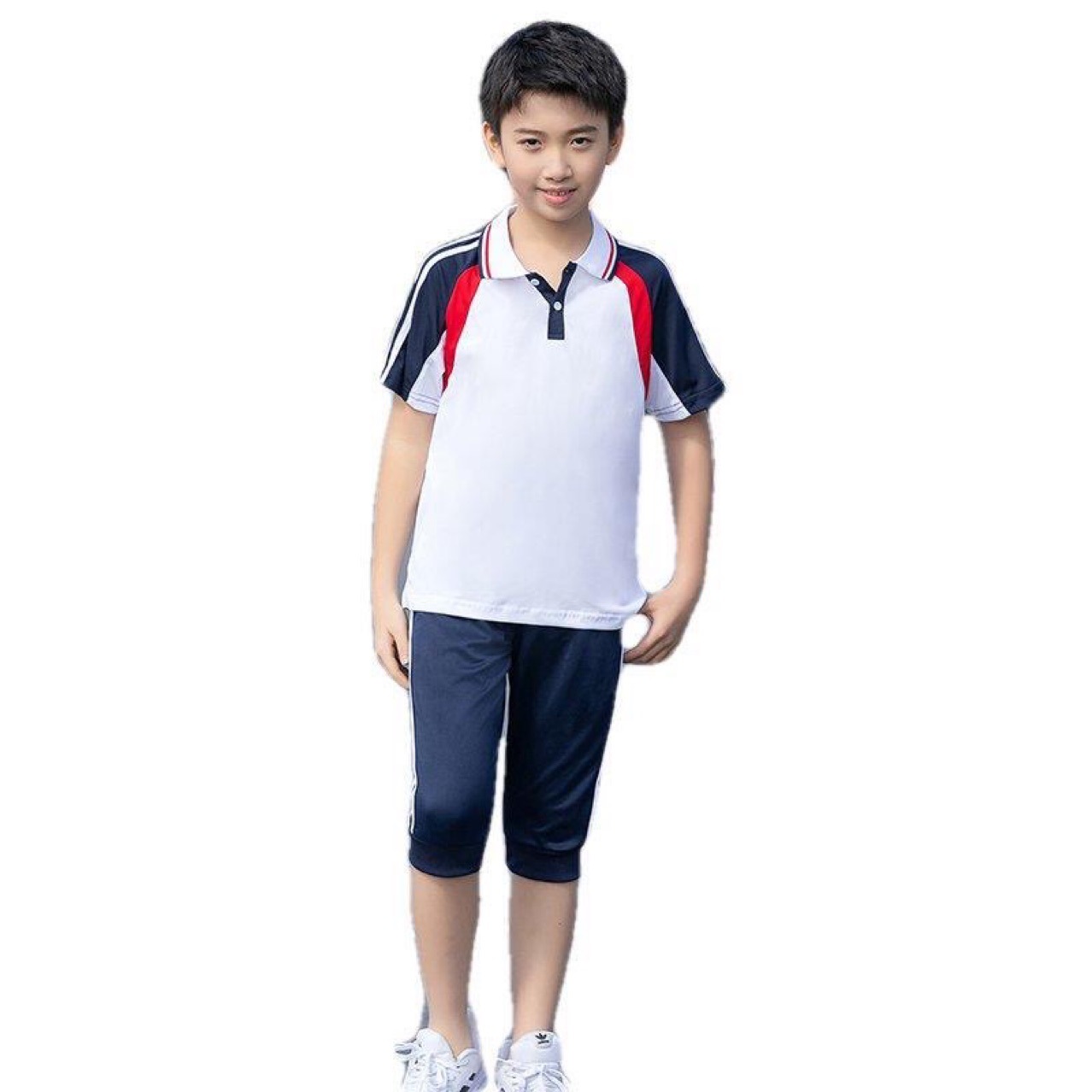 《凯斯特品牌》小学生夏季校服中学生通用款式新款校服夏季厂家