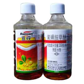 润生25%氟磺胺草醚500克大豆田除草剂一年生阔叶除草剂
