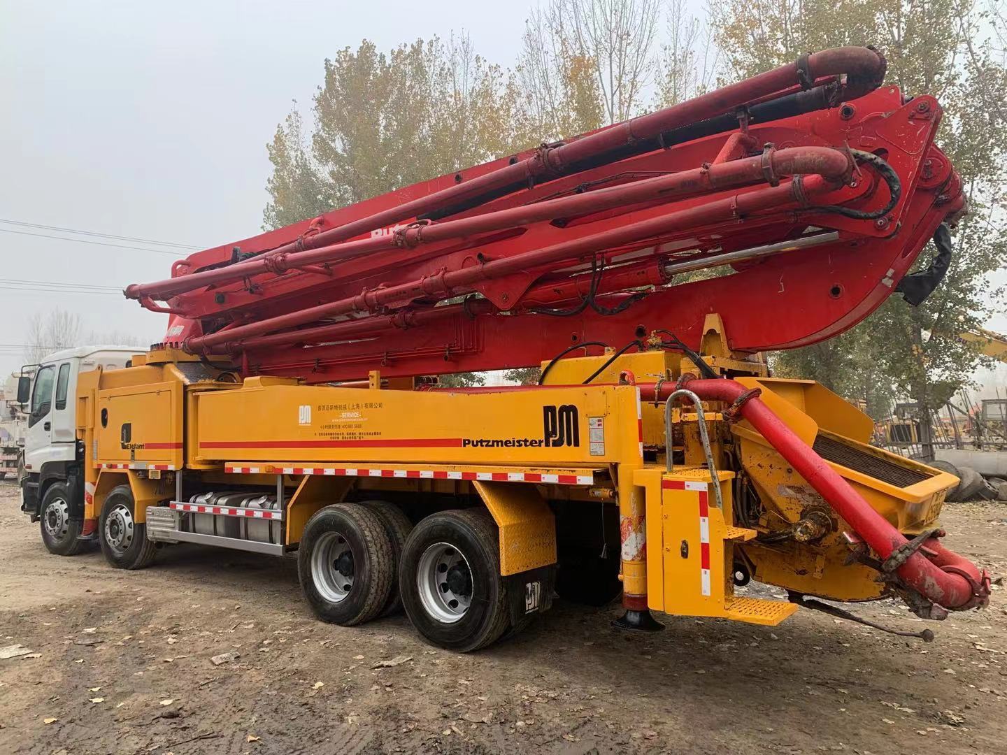 出售二手大象泵车,46米泵车,大象泵车,天泵