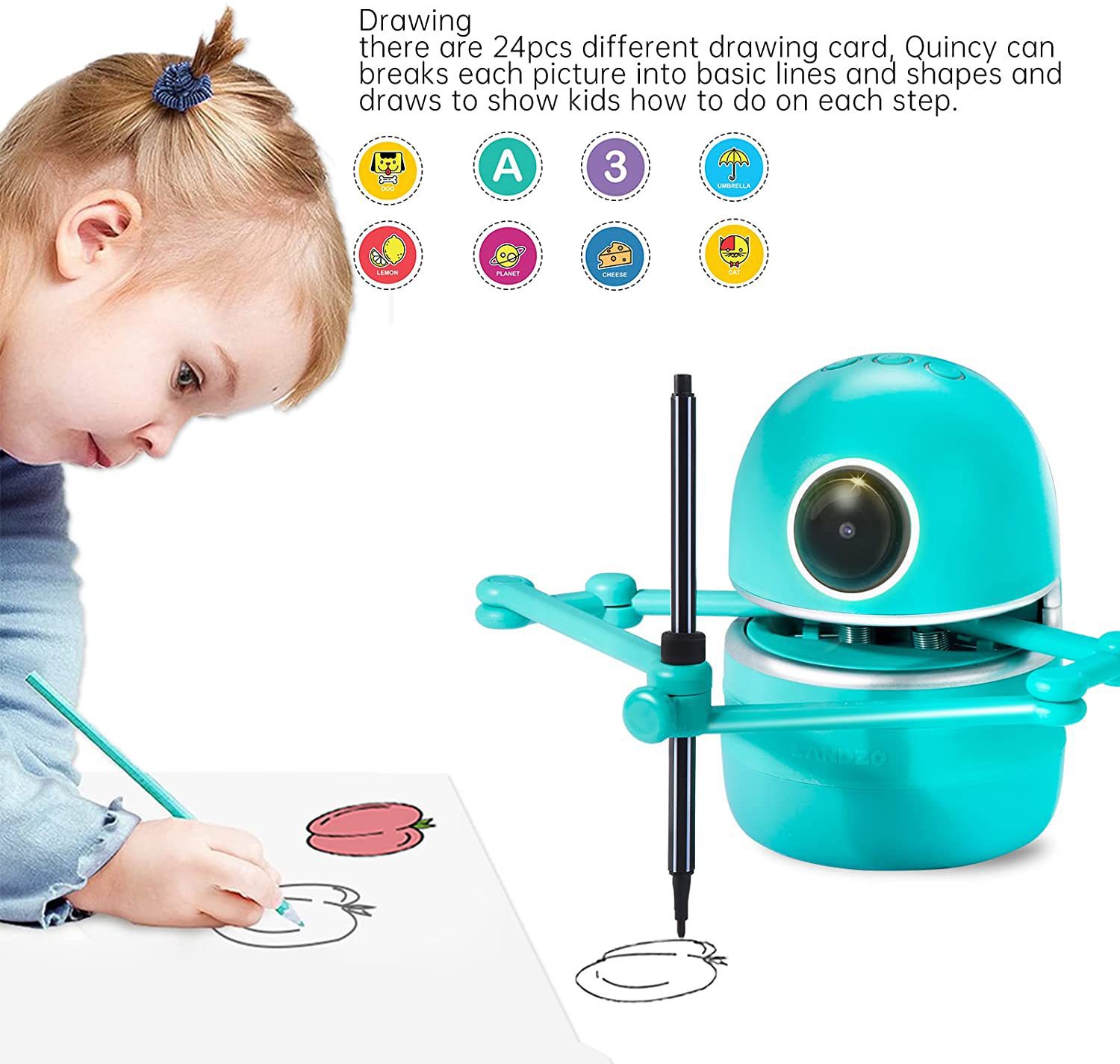 Drawing Robot Children's Simple Pen Automatic Drawing Learning Intelligence Early Childhood Education Art Toys