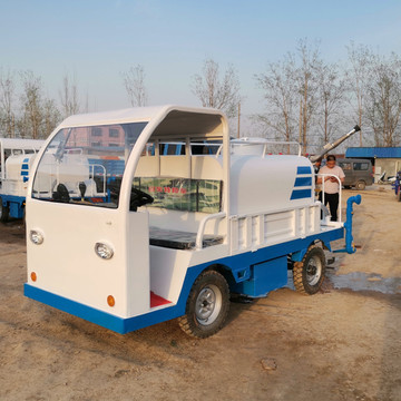 建筑工地雾炮洒水车 新能源观光洒水车 电动四轮雾炮洒水车销售