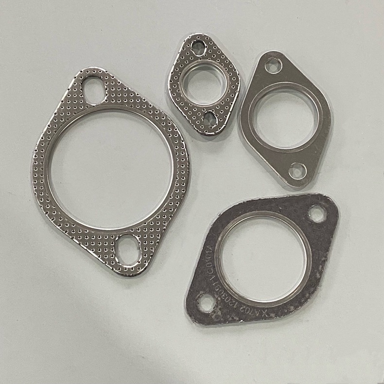 厂家供应汽车排气管密封垫耐高温石墨垫片消声器无石棉密封垫片-阿里