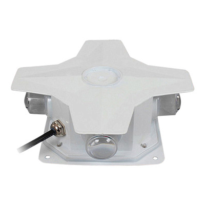 led十字星光灯七彩防水24v外墙亮化爆闪光灯壁灯洗墙led点光源