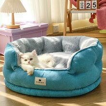 猫窝夏天凉席四季通用公主床屋别墅夏季沙发床垫网红小狗宠物猫咪