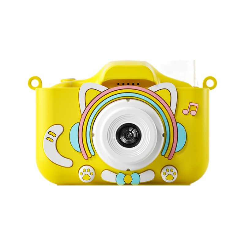 Cross-Border New Arrival Children's Camera Unicorn Cartoon Digital Mini X200 Hd Dual Camera Toy Gift Manufacturer