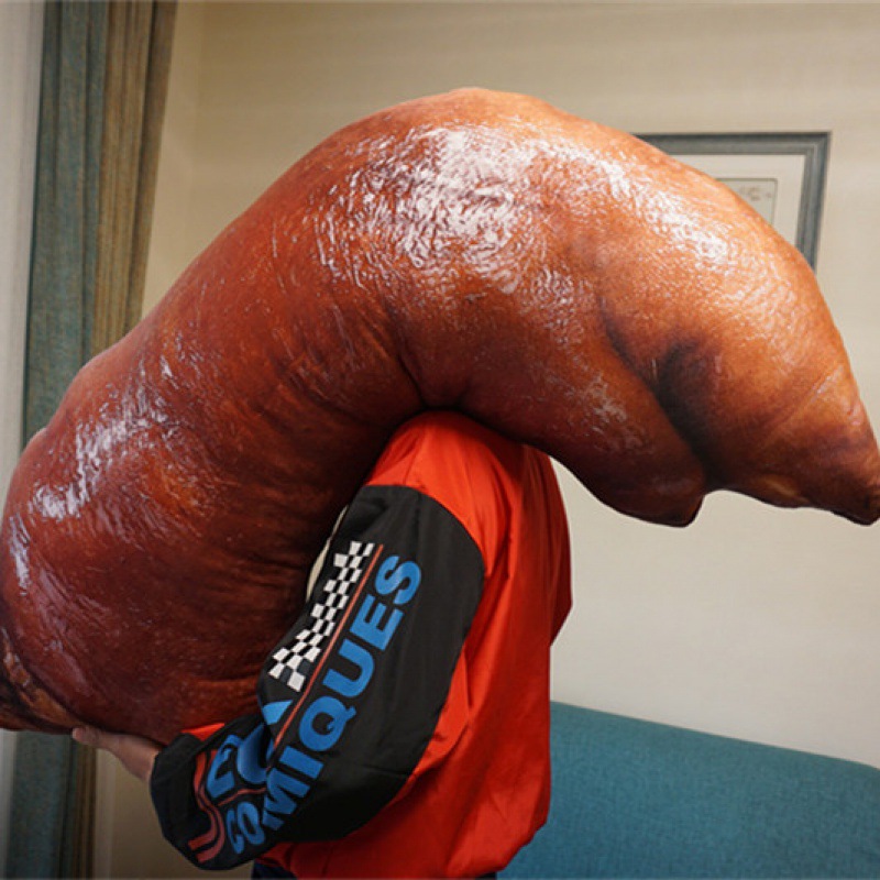 礼品创意仿真猪蹄抱枕搞怪个性抱枕同款送同学恶搞物女生