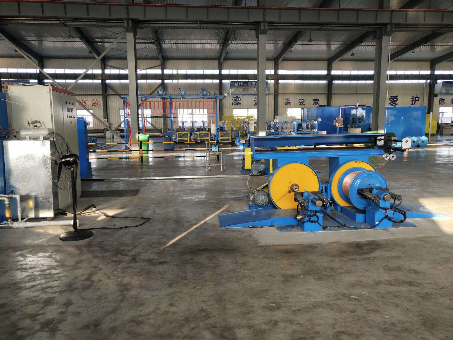 baoc-10dt铜线低速中大拉退火机