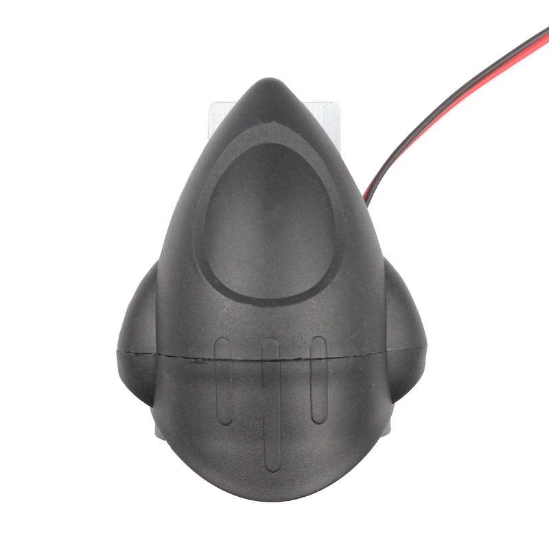 摩托车led大灯电动车射灯6珠 外置车灯防水 凸透镜牛角灯