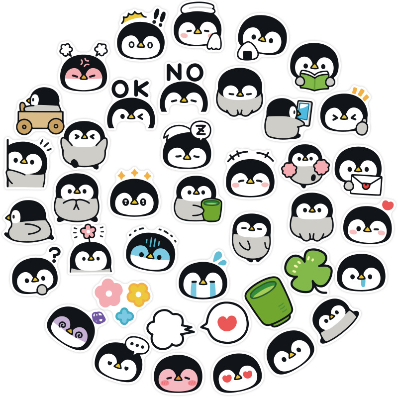 贴纸自粘防水可爱