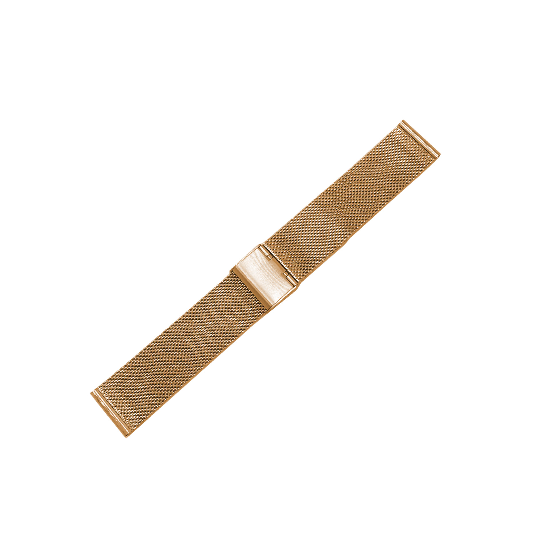 20/22mm米兰尼斯卡扣表带不锈钢编织网带智能手表金属替换表带