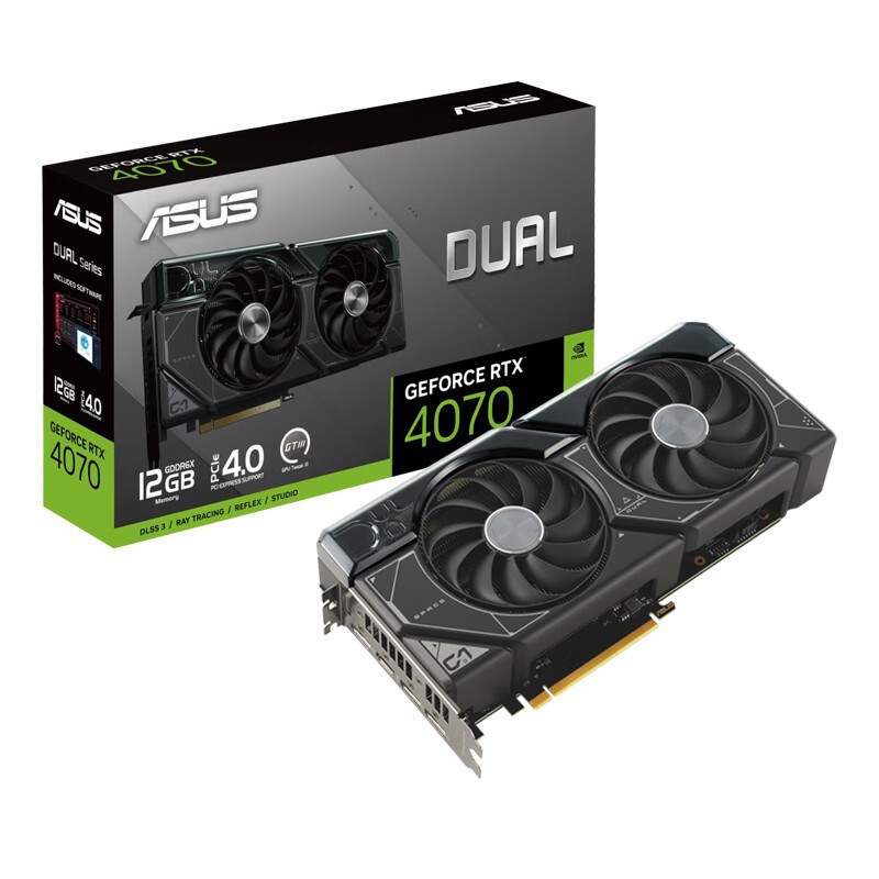 asus/华硕dual-rtx4070-12g台式机电脑电竞游戏独立显卡适用-阿里巴巴