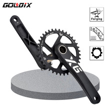 GOLDIX X6铝合金170/175MM腿长 兼容GXP山地自行车曲柄一体式单盘