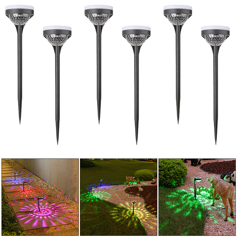 solar lawn lamp outdoor waterproof garden lamp garden decoration villa layout floor lamp home landscape ground lamp