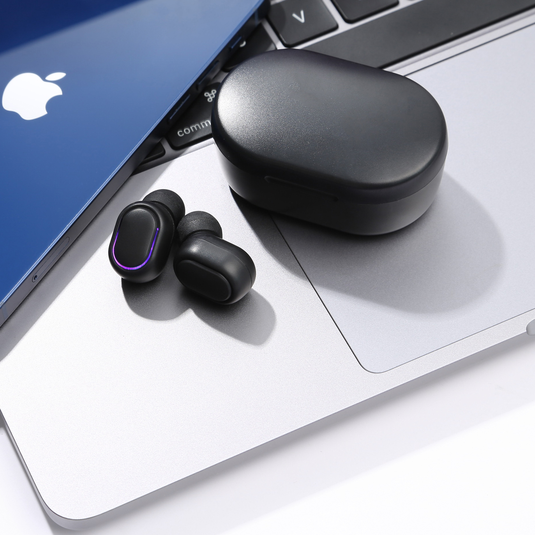 跨境电商e7s/a7stws真无线5.0蓝牙耳机数显立体声四代f9运动式