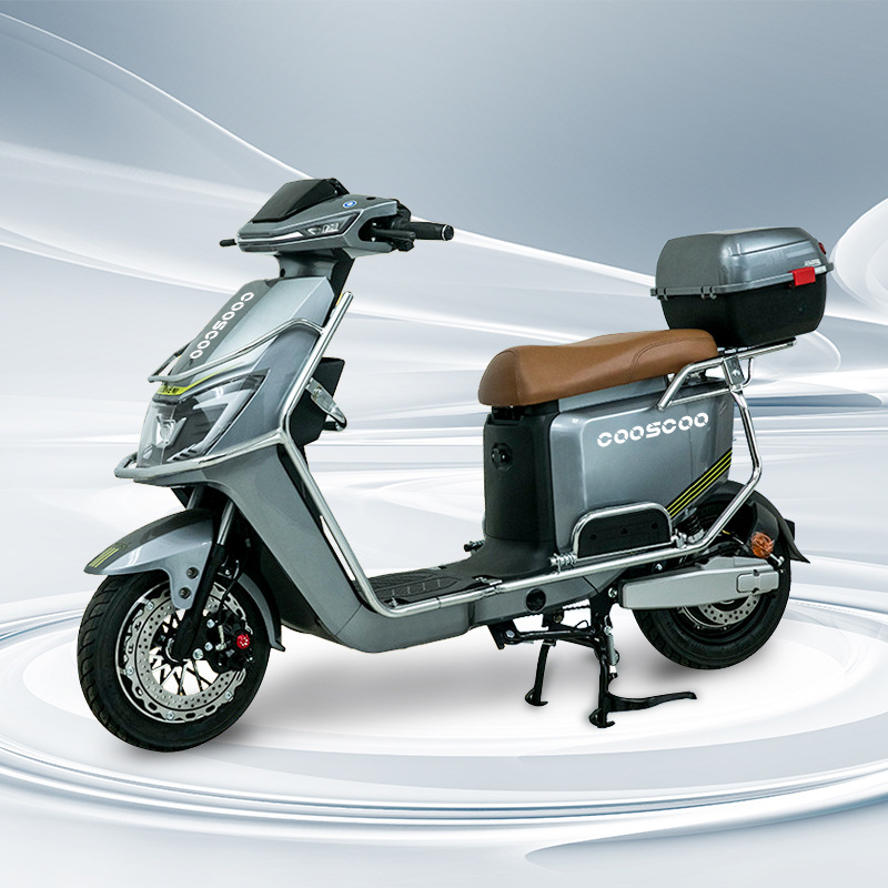 cooscoo出口电动车60v1000w大功率电动踏板摩托车两轮电动自行车