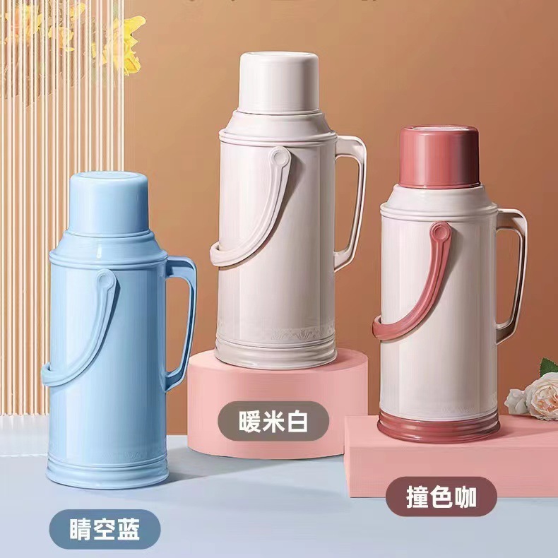 捷立咔家用热水瓶暖壶学生用宿舍老式大容量开水暖水瓶茶瓶保温壶