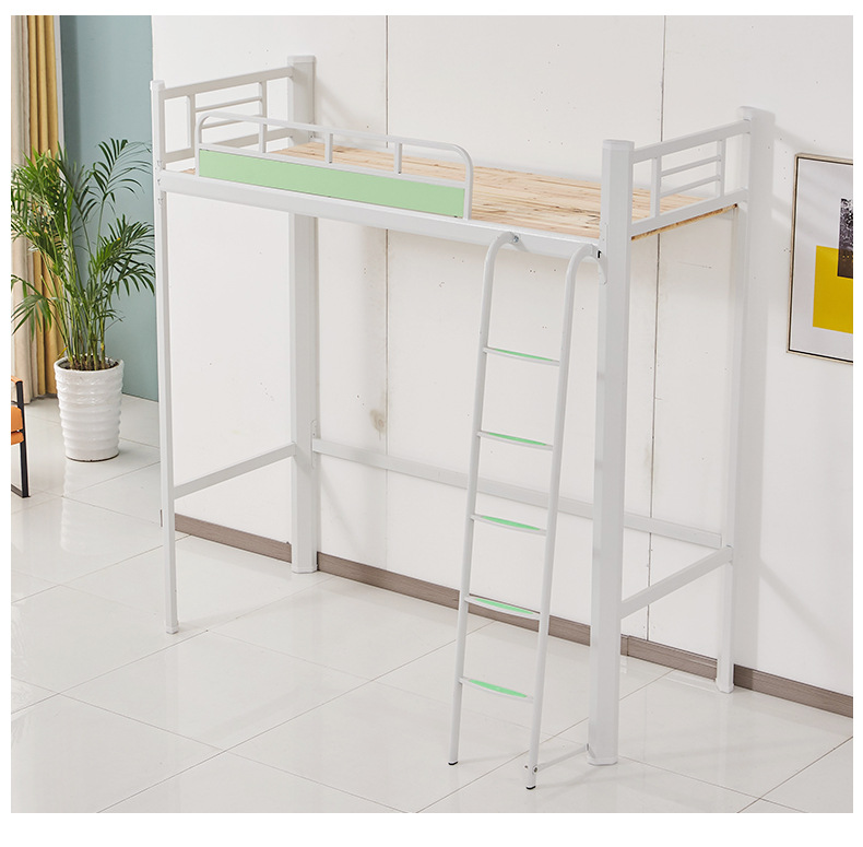 厂家供应大学生组合上床下桌 员工宿舍爬梯带柜子公寓床现货