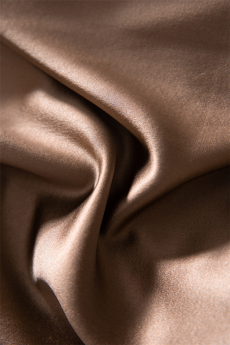 重磅真丝睡衣30姆米女两件套素绉缎可外穿丝绸高端睡衣家居服