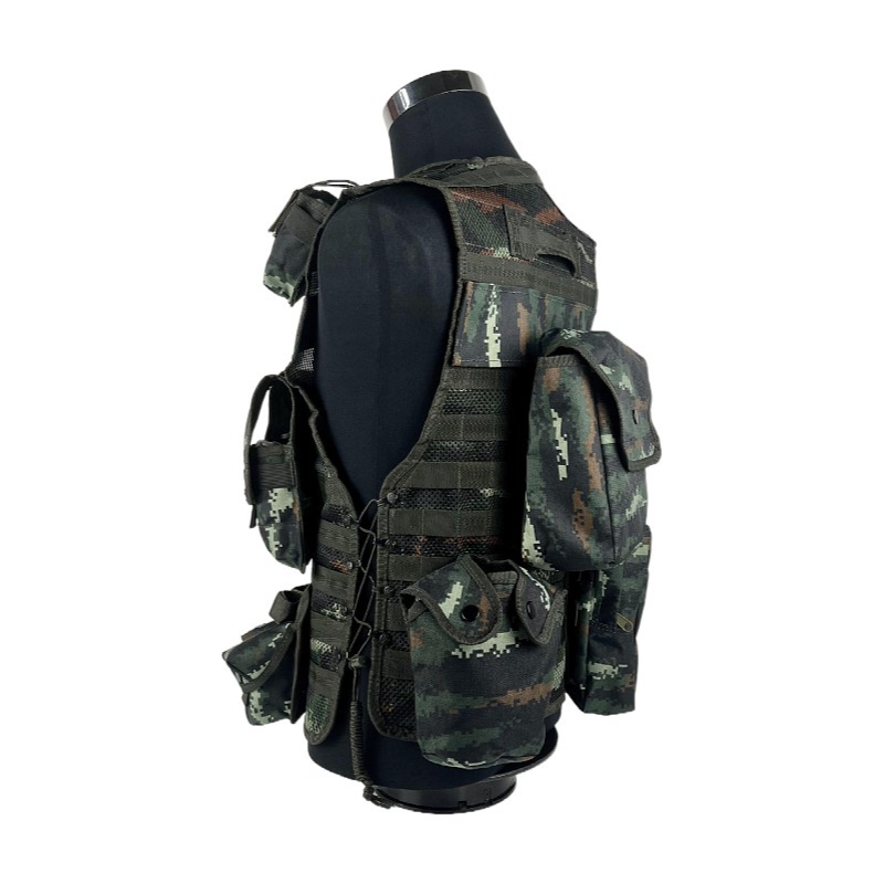 0成交0件06战斗携行背具迷彩战术背心作业马甲训练携行装具配件袋
