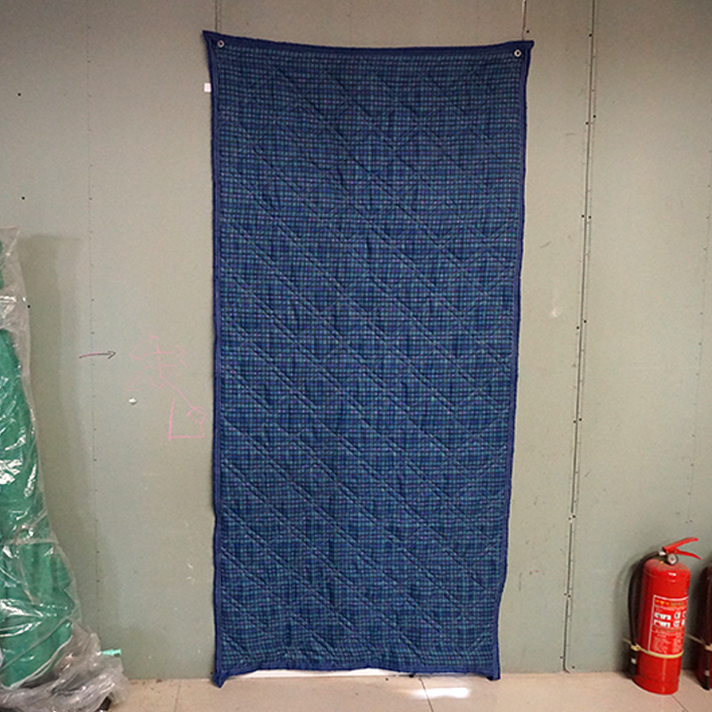 大量销售 加厚棉门帘 超市门市商用防风防寒冷库棉门帘批发冬