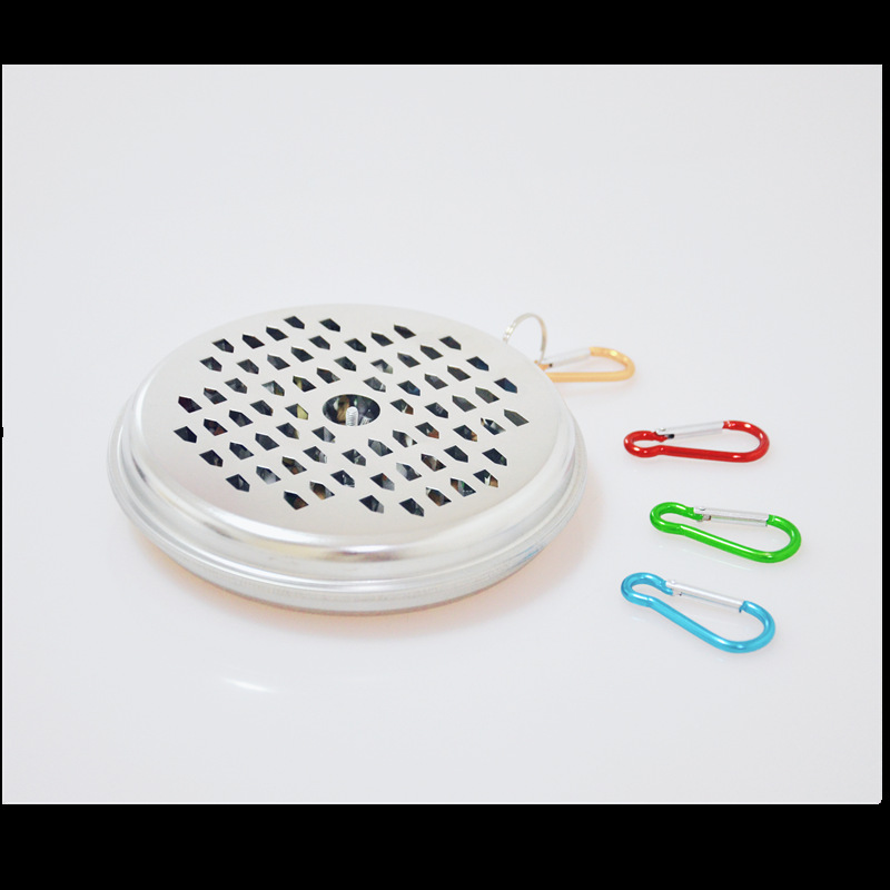 蚊香盘蚊香盒户外室内两用接灰盘野外垂钓蚊香盒带盖蚊香盘蚊香架